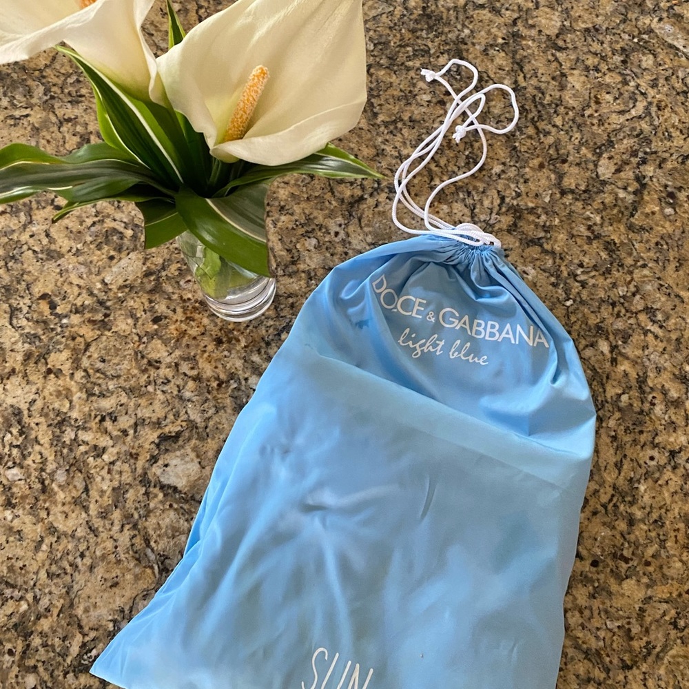 Dolce & Gabbana Light Blue Beach Towel